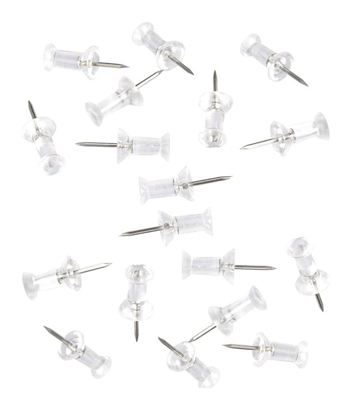 Push pin tacks